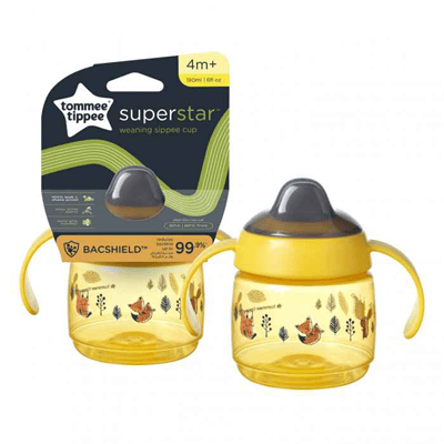 Tommee Tippee 1X Wean Sipee 190ml AL IL Yellow - TT 447827