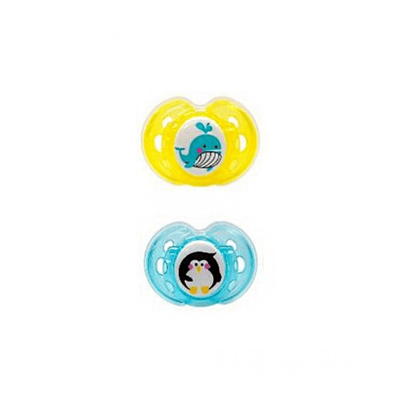 Tommee Tippee 2PK Air Soother 0-6M - With Case - TT 433376