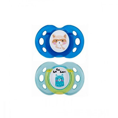 Tommee Tippee 2PK Air Soother 6-18M - With Case - TT 433378