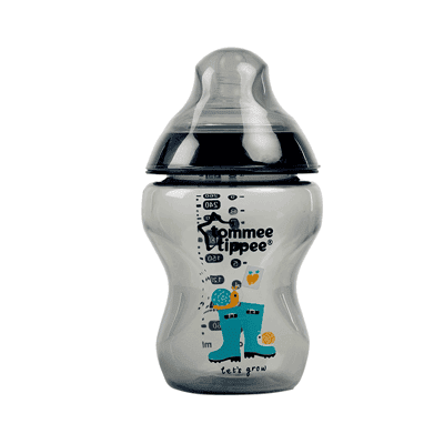 Tommee Tippee Tinted Bottle 260ml/9OZ - Black - TT 422575