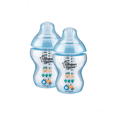 Tommee Tippee Tinted Bottle 260ml/9OZ - Blue 2PK - TT 422580