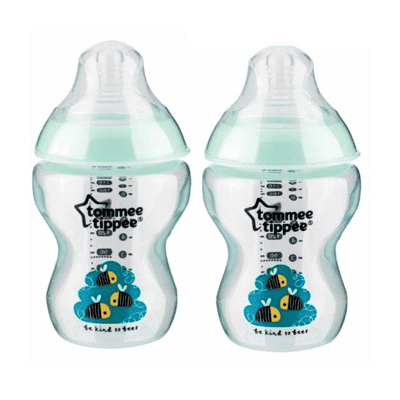 Tommee Tippee Tinted Bottle 260ml/9OZ - Lime Green 2PK -  TT 422582