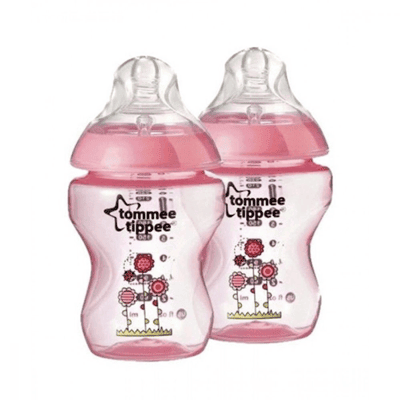 Tommee Tippee Tinted Bottle 260ml/9OZ - Pink 2PK - TT 422581