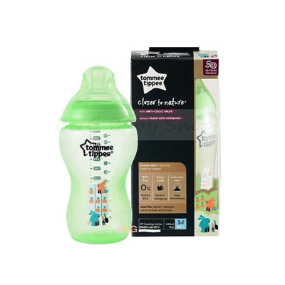 Tommee Tippee Tinted Bottle 340ml/12OZ - Green - TT 422699